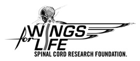 Sam Bloom supports Wings for Life