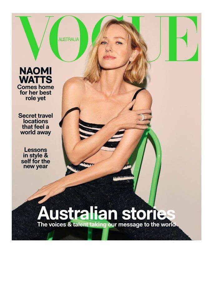 Australian Vogue, January 2021