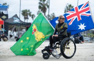 Sam Bloom Surfing for Australia